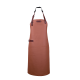 Xapron Dallas leren BBQ schort – nekband