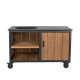 Fraaii buitenkeuken staal fraké storage