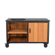 Fraaii Kamado buitenkeuken bamboe teak oil storage