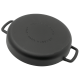 Combekk koekenpan dubbele handgreep 24 cm, zwart