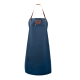 Xapron leren schort dames met naam