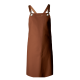 Xapron leren BBQ schort met verwisselbare keperbanden
