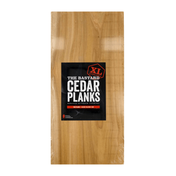 The Bastard smoke plank red cedar 40×20 cm (2 stuks)
