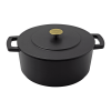 Combekk Original Dutch Oven gietijzeren pan, zwart