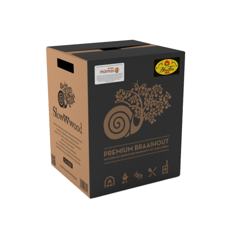 SlowWwood sekelbos hout doos 15 kilo