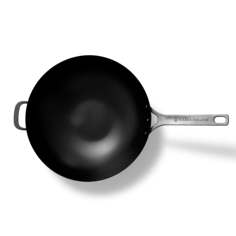 Kamado Joe karbon steel wok