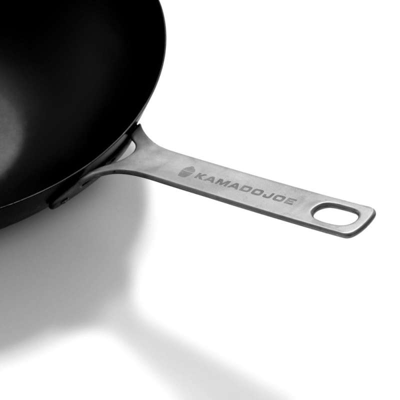 Kamado Joe karbon steel wok