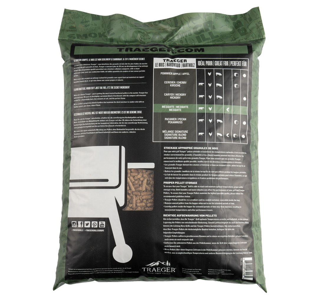 Traeger mesquite BBQ hout pellets