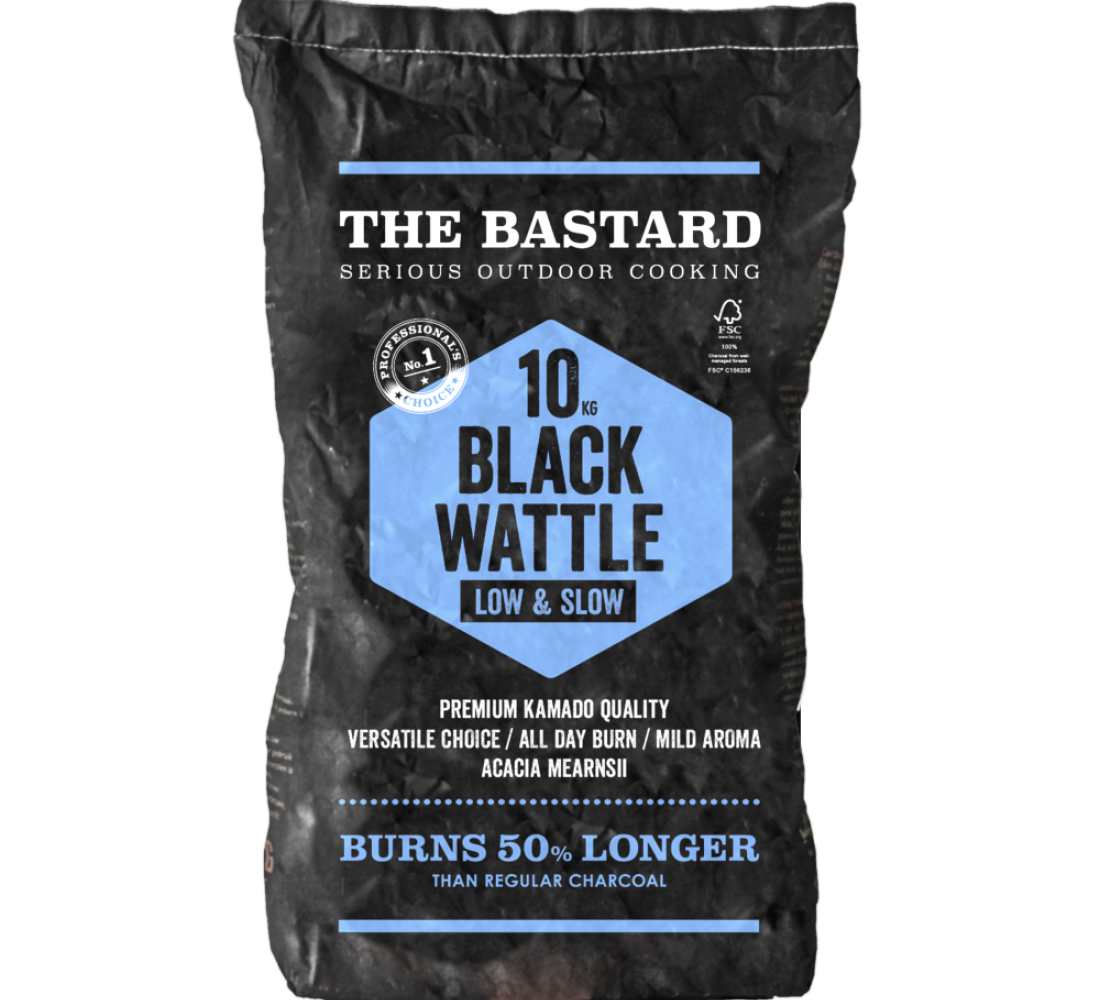 The Bastard houtskool black wattle 10 kg