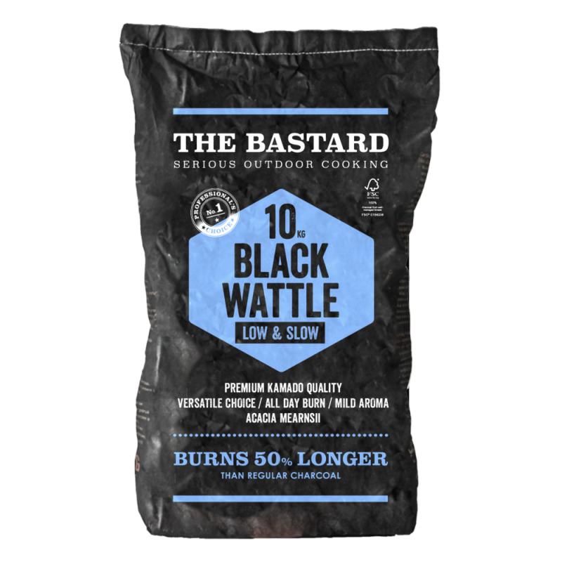 The Bastard houtskool black wattle 10 kg