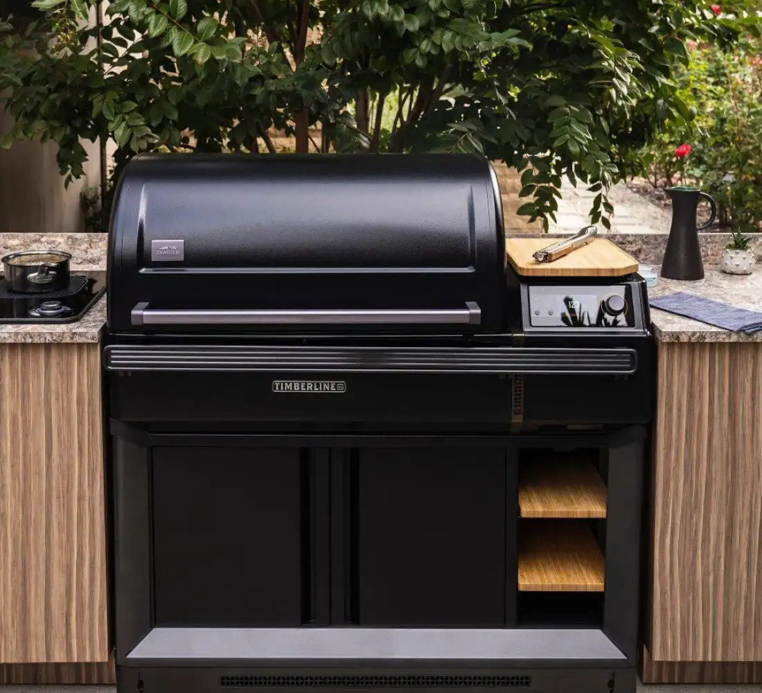 Traeger Timberline XL buitenkeuken afwerkingset