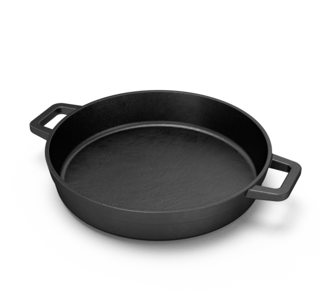 The Bastard fry pan cast iron large