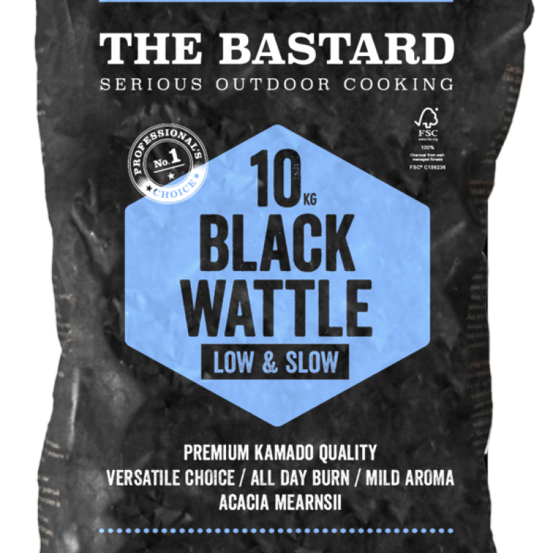 The Bastard houtskool black wattle 10 kg