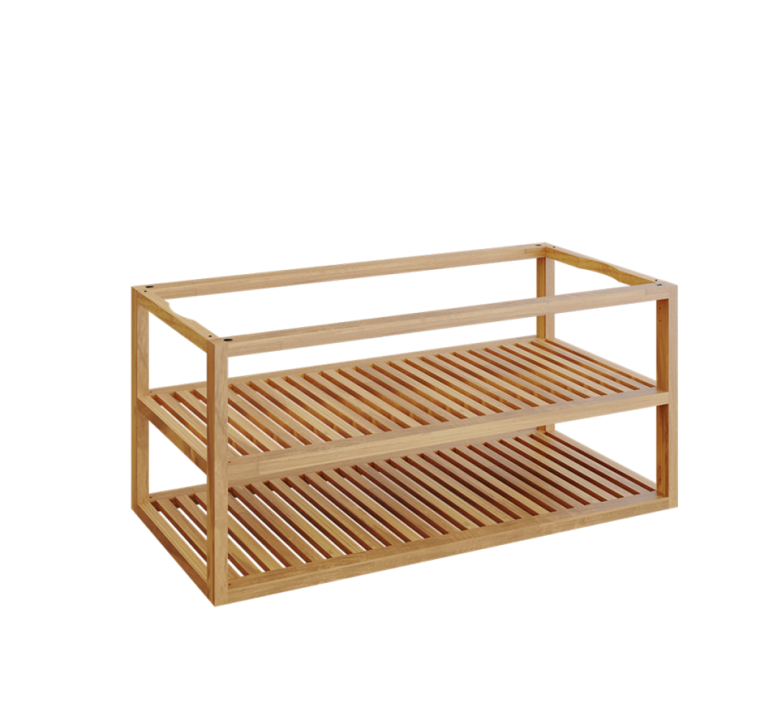 OFYR storage insert PRO teak hout large