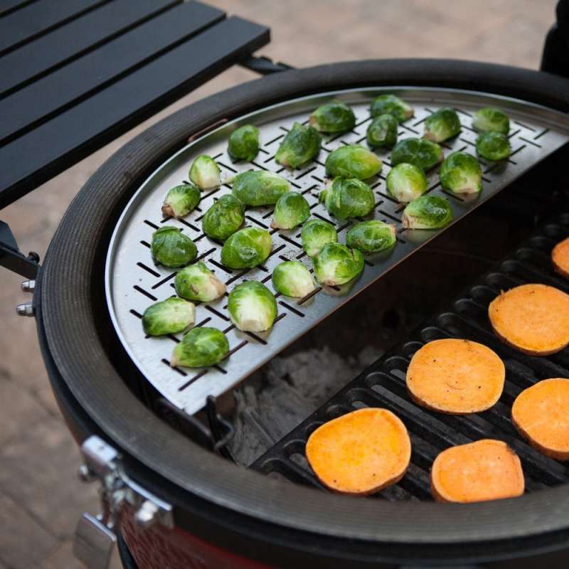 Kamado Joe lasergesneden roestvrijstalen rooster halve maan voor Big Joe