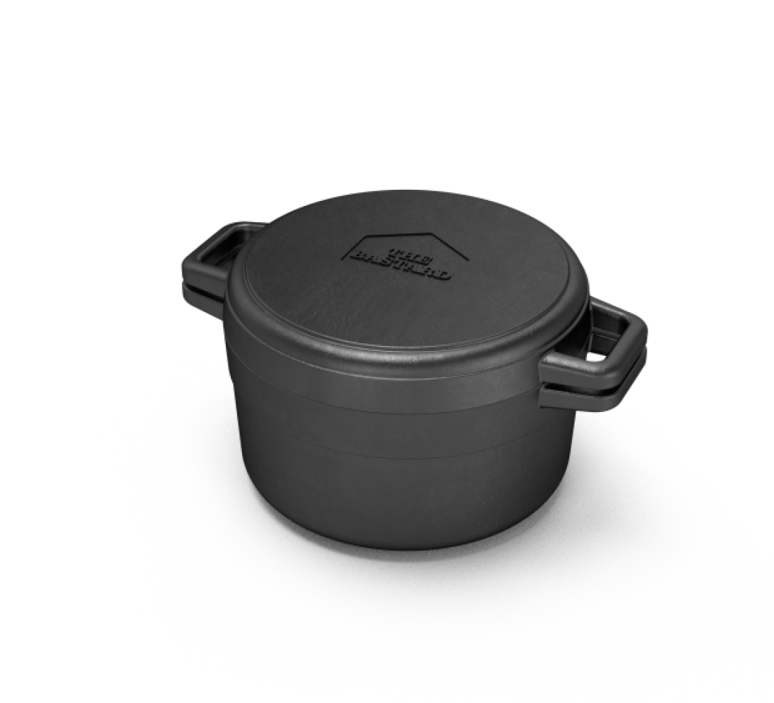 The Bastard Dutch oven & griddle compact