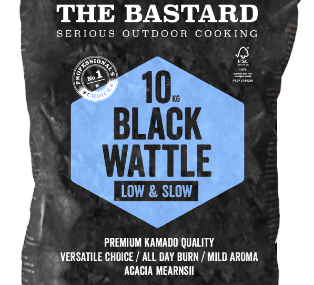 The Bastard houtskool black wattle 10 kg