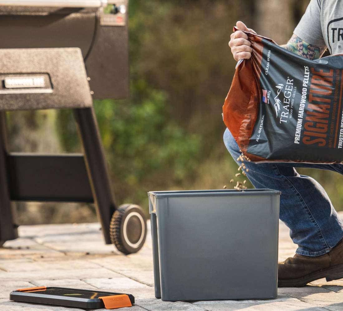 Traeger StayDRY pellet box