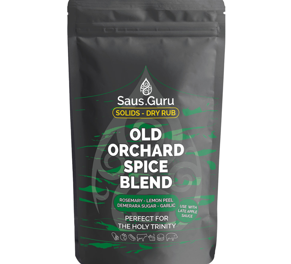 Saus.guru Old orchard spice blend – dry rub – 190gr