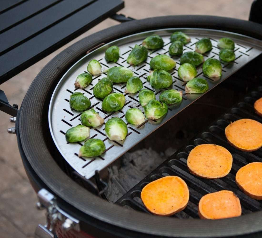 Kamado Joe lasergesneden roestvrijstalen rooster halve maan voor Big Joe