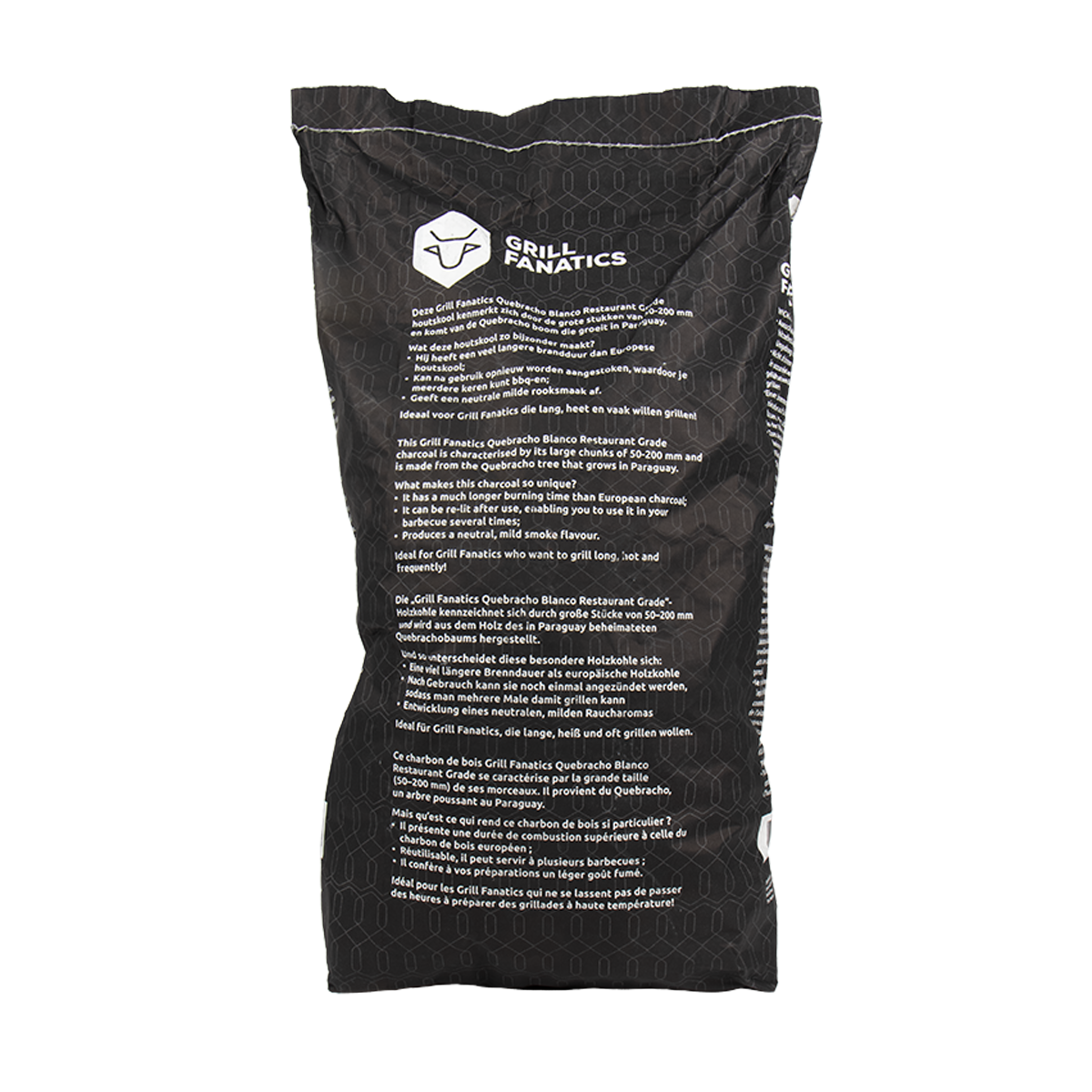 Grill Fanatics White quebracho restaurant houtskool 10 kg