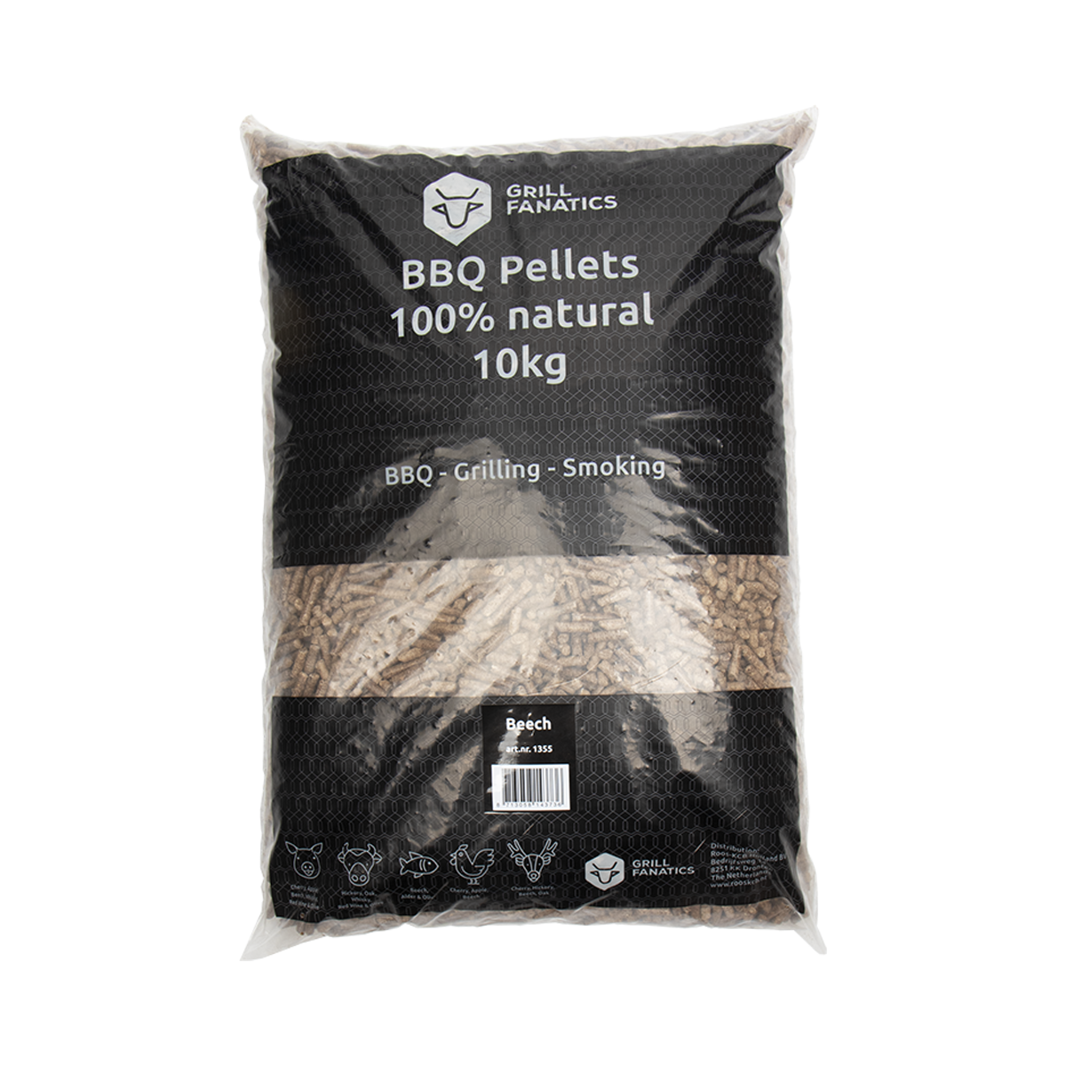 Grill Fanatics pellets beuken