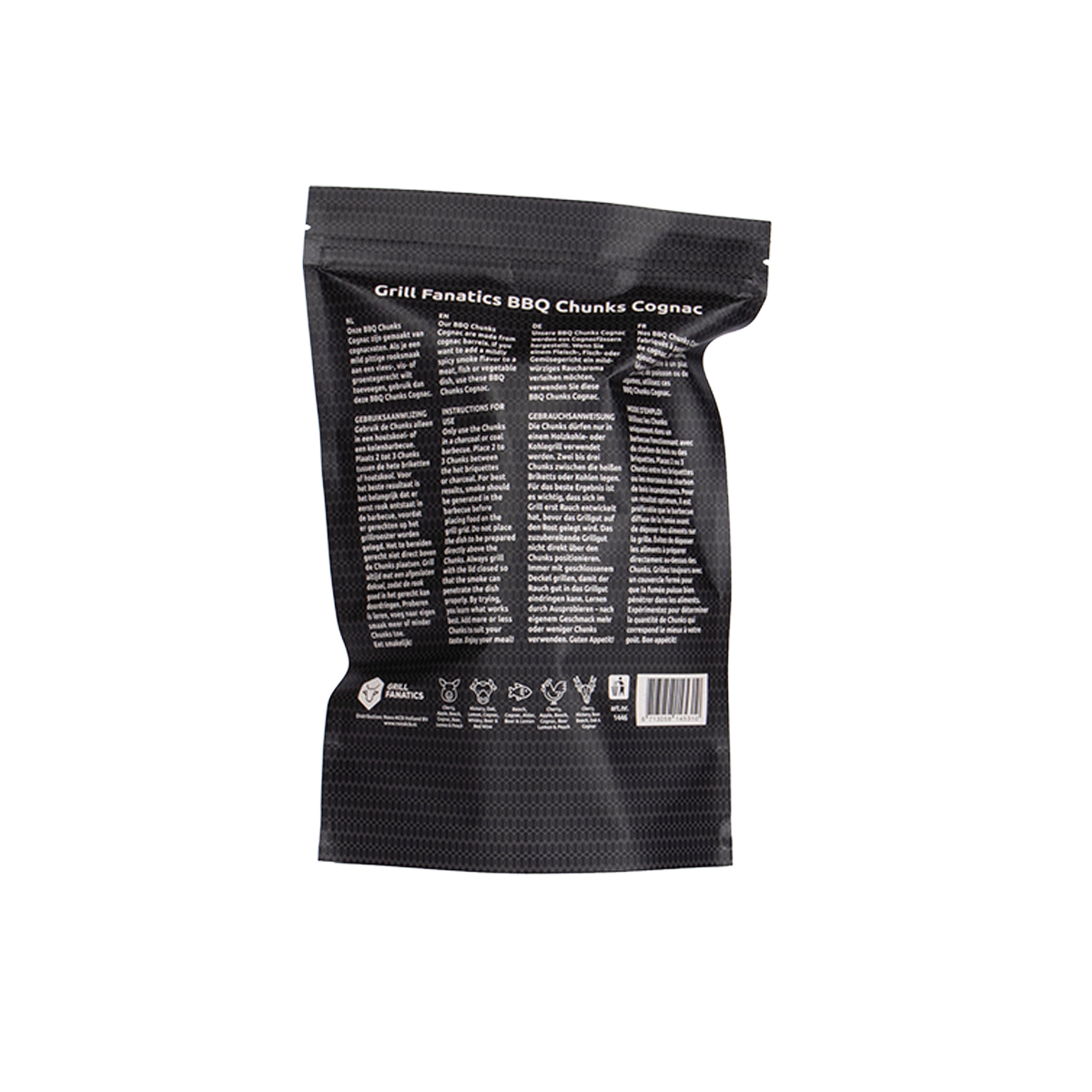 Grill Fanatics rookchunks cognac eiken