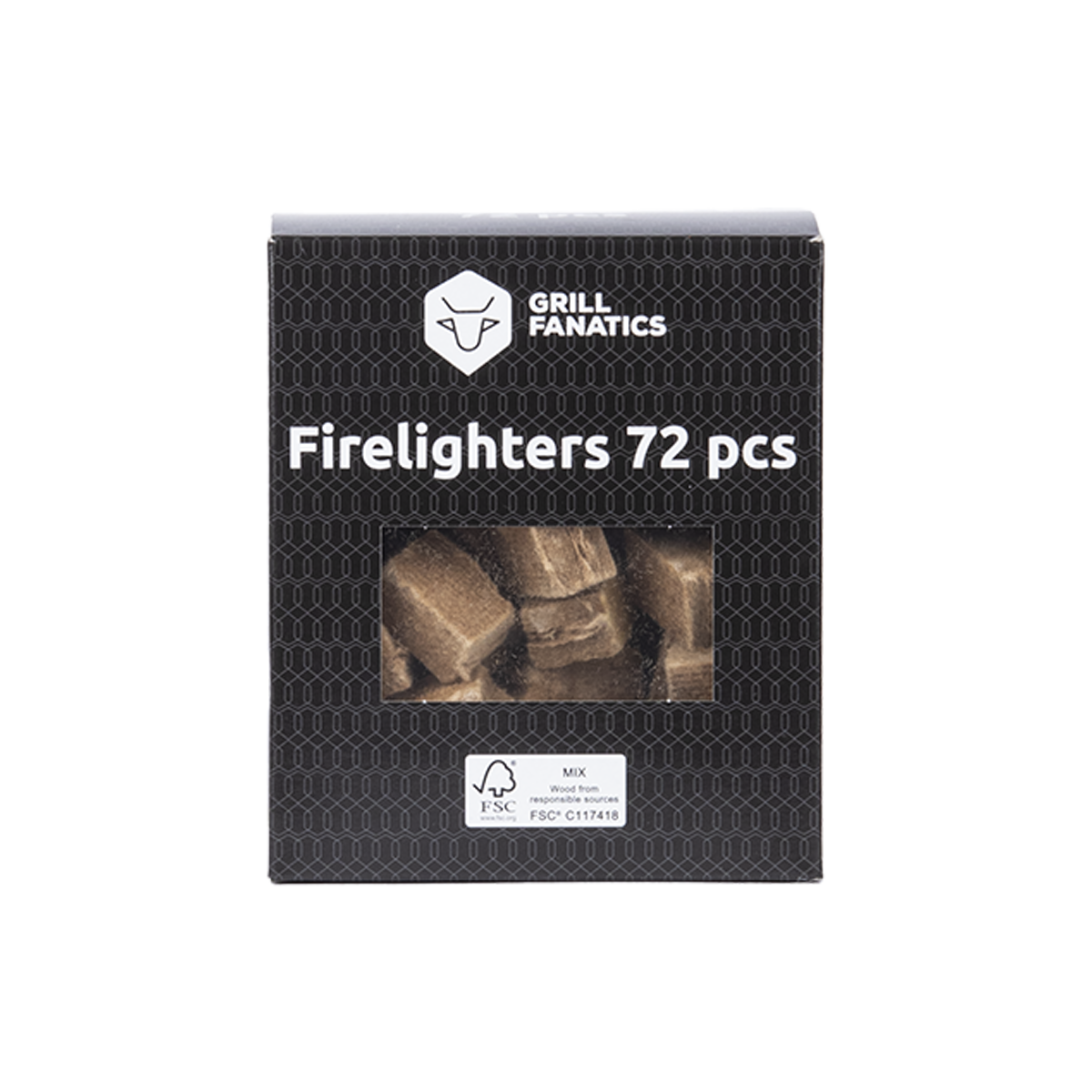 Grill Fanatics bruine aanmaakblokjes
