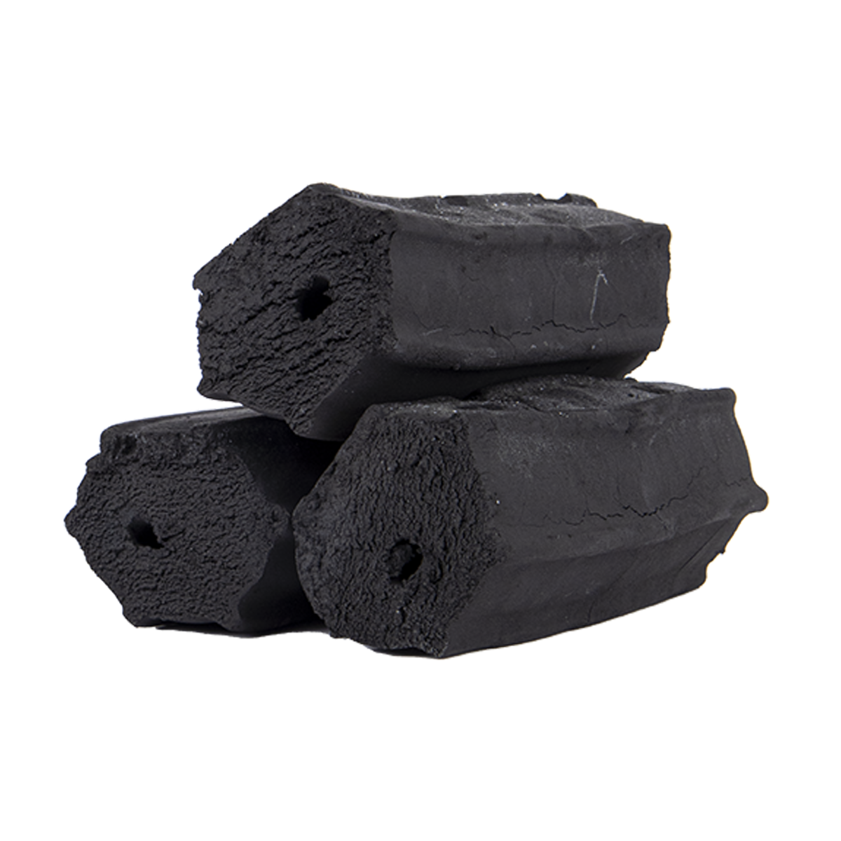 Grill Fanatics hexagon rijstkaf briketten