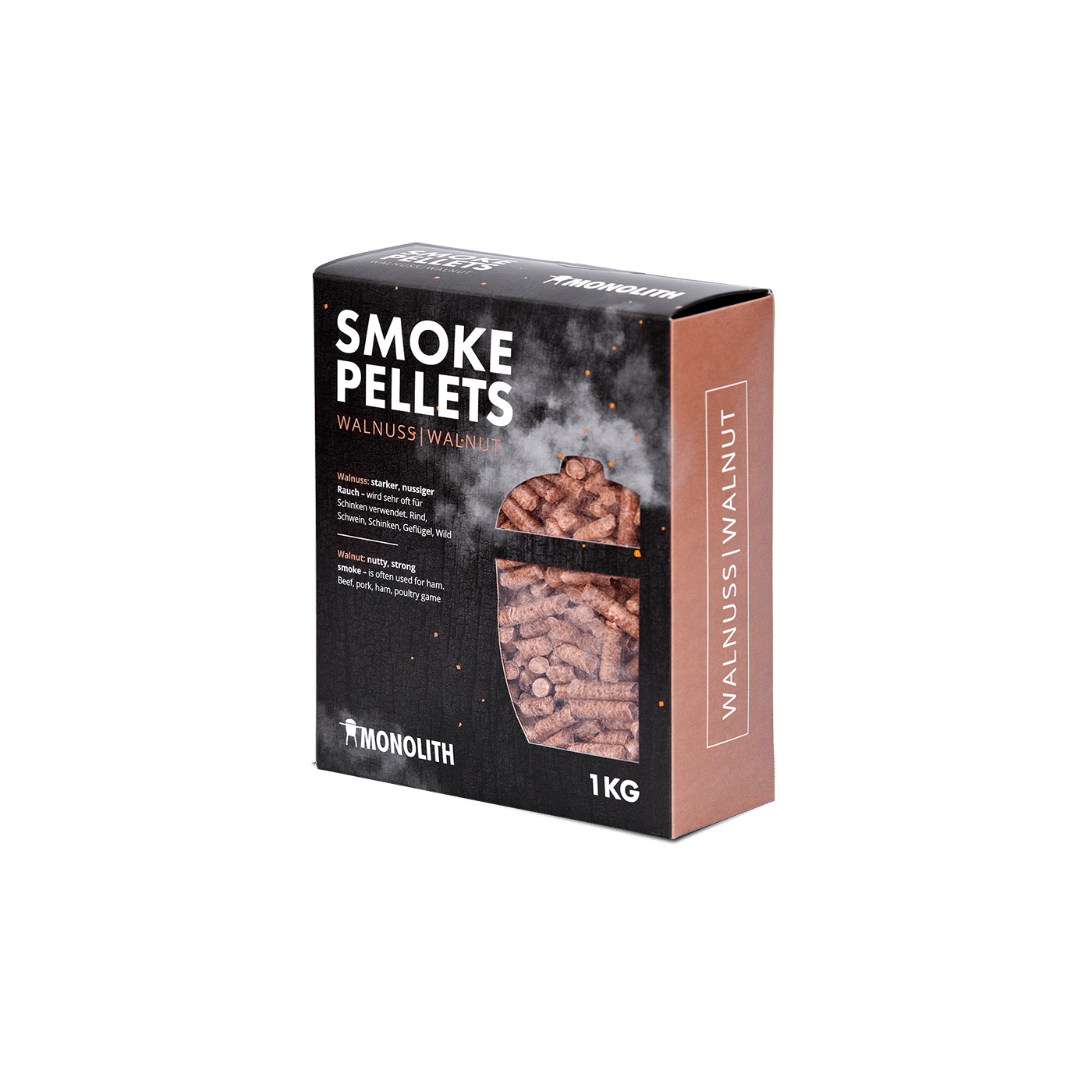 Monolith rook pellets walnoot