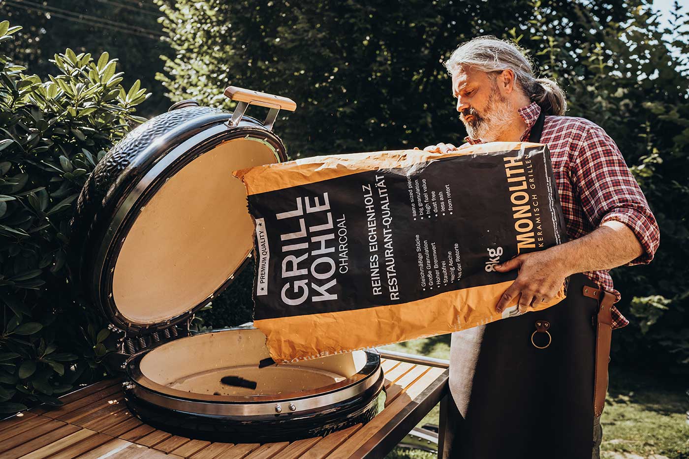 Monolith houtskool 8 kg