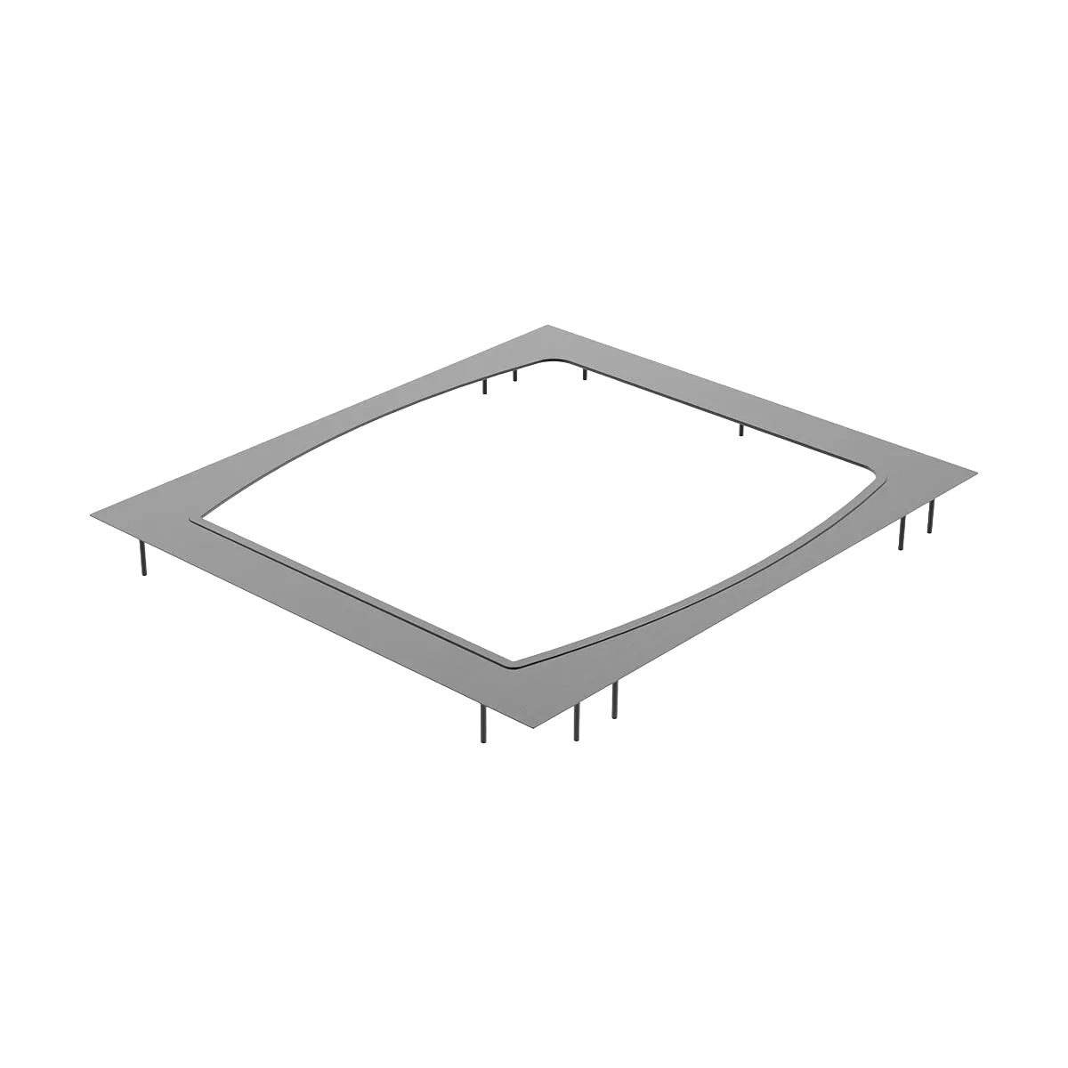 Witt Pizza trolley master topplaat voor 16” Etna Rotante