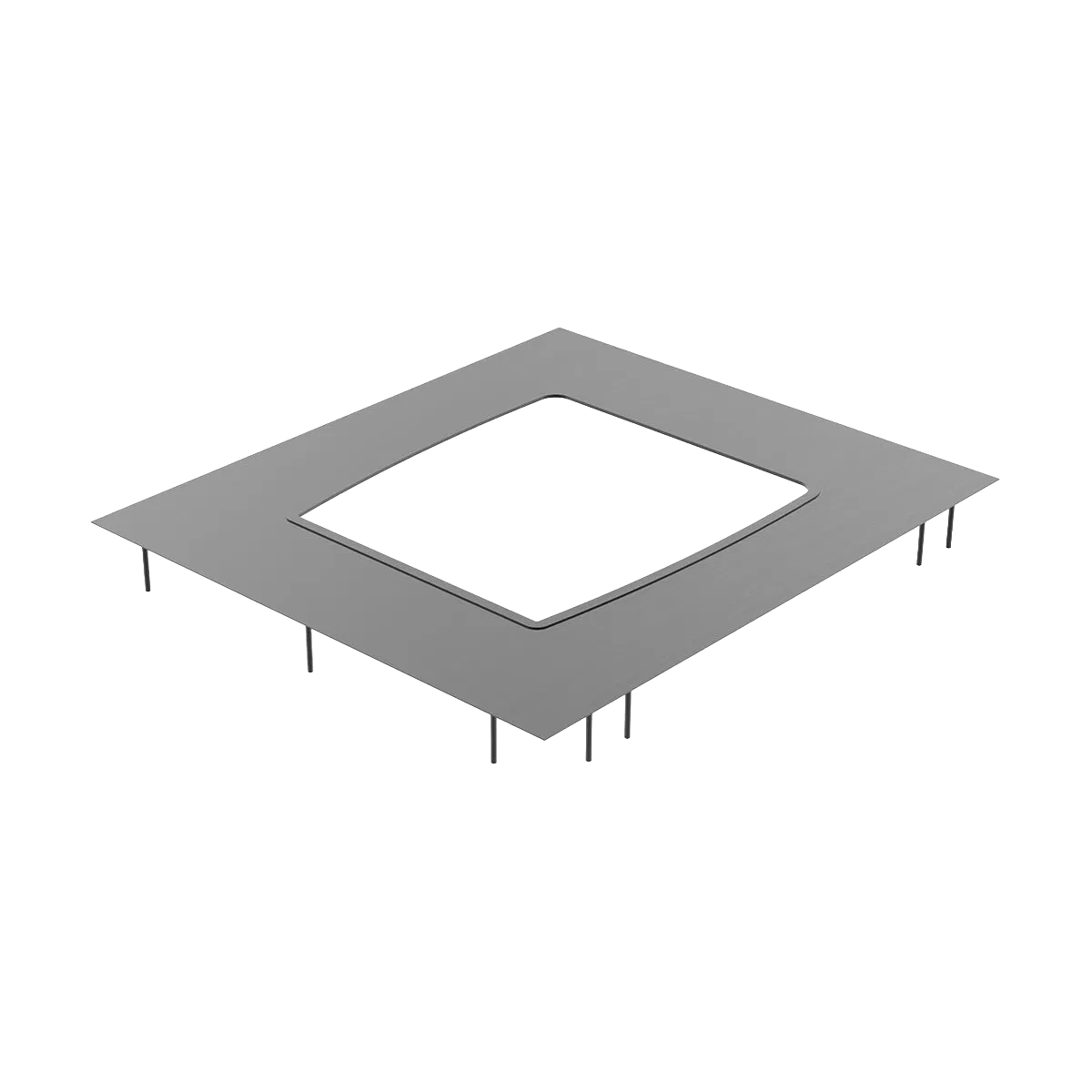 Witt Pizza trolley master topplaat voor 13″ Piccolo