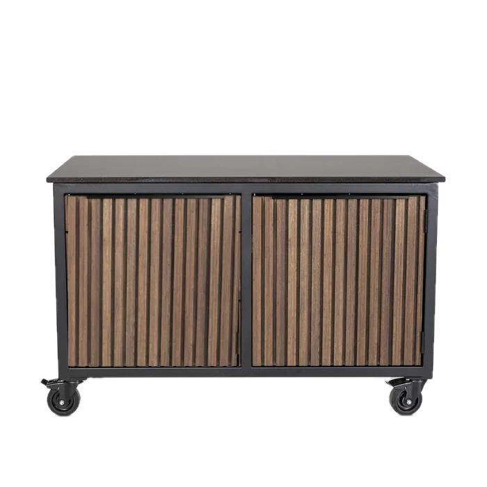 Fraaii mise en place tafel bamboe graphite rhombus storage