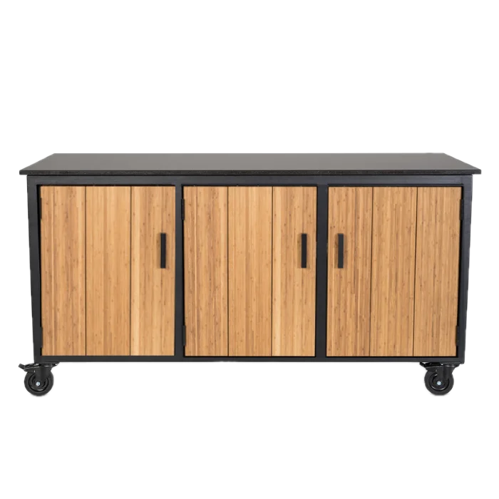 Fraaii mise en place tafel bamboe naturel inferno