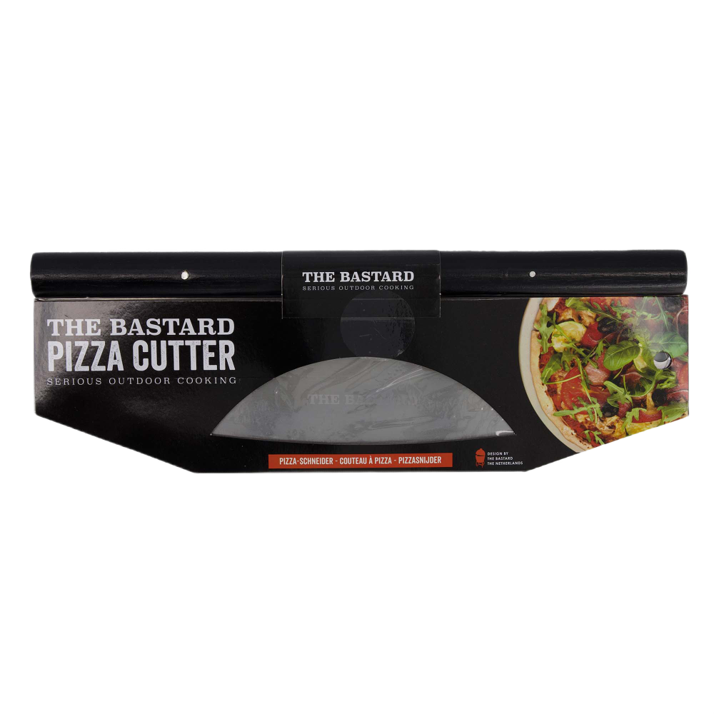 The Bastard pizza cutter stainless steel