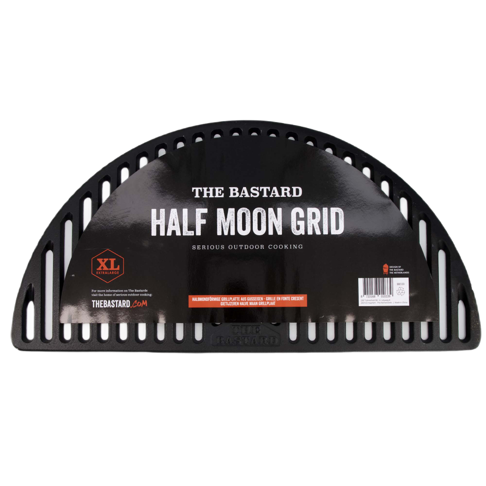 The Bastard cast iron half moon grill XL