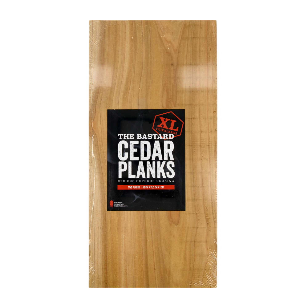 The Bastard smoke plank red cedar 40×20 cm (2 stuks)