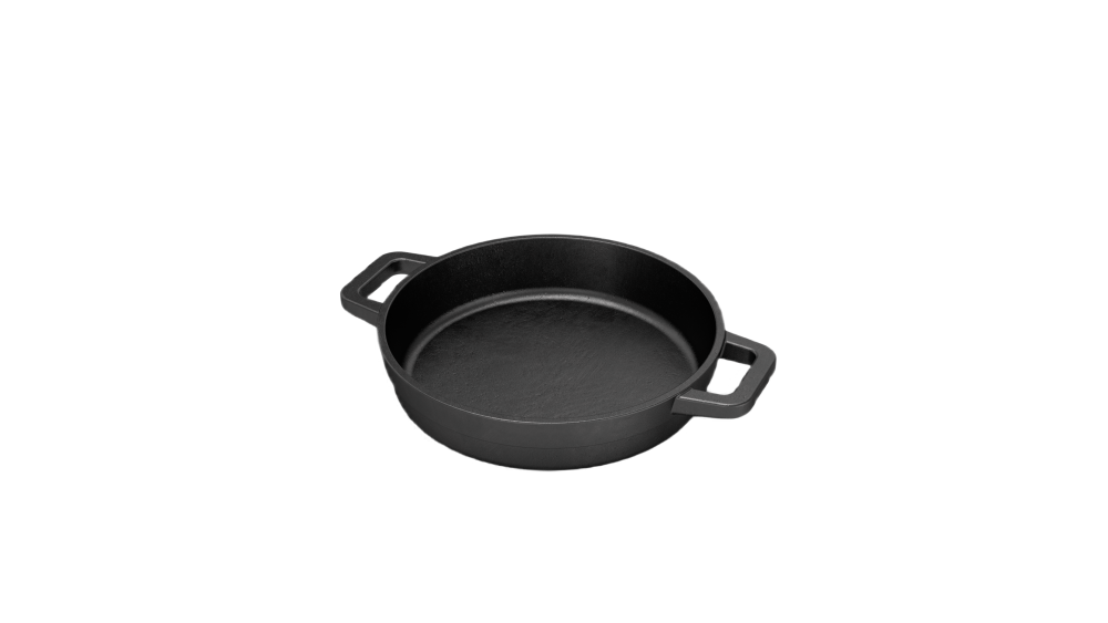 The Bastard fry pan cast iron compact