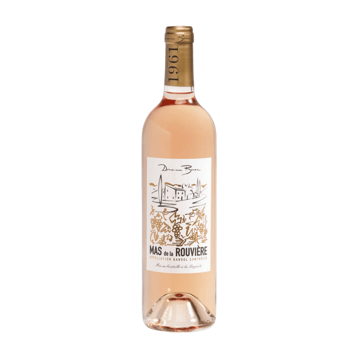 Bunan Bandol Mas de la Rouvi&egrave;re Ros&eacute; BIO