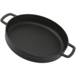 Combekk Sous-Chef koekenpan dubbele handgreep - Zwart - 28cm