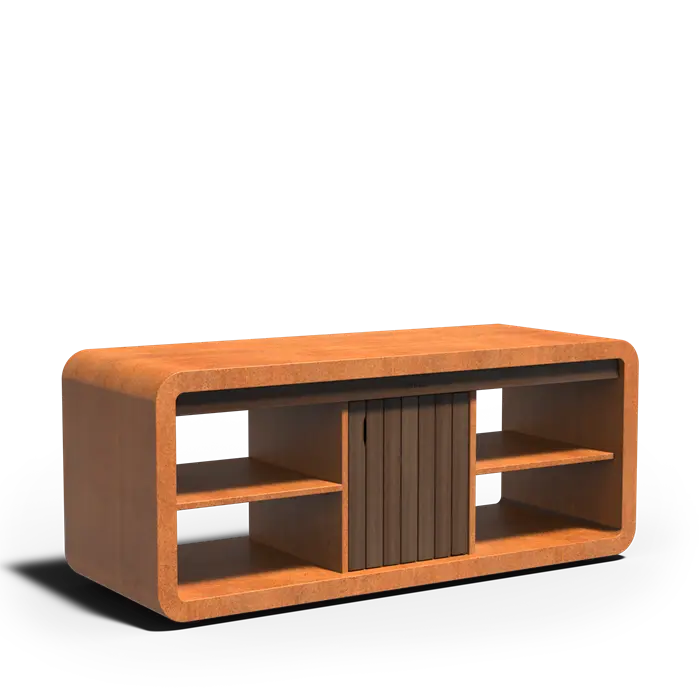 Adezz Station Dome Cooking cortenstaal