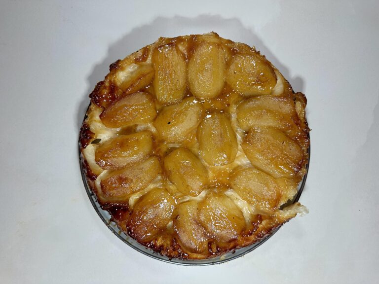 Tarte tatin uit de kamado