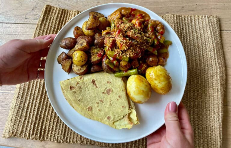 Roti op de BBQ