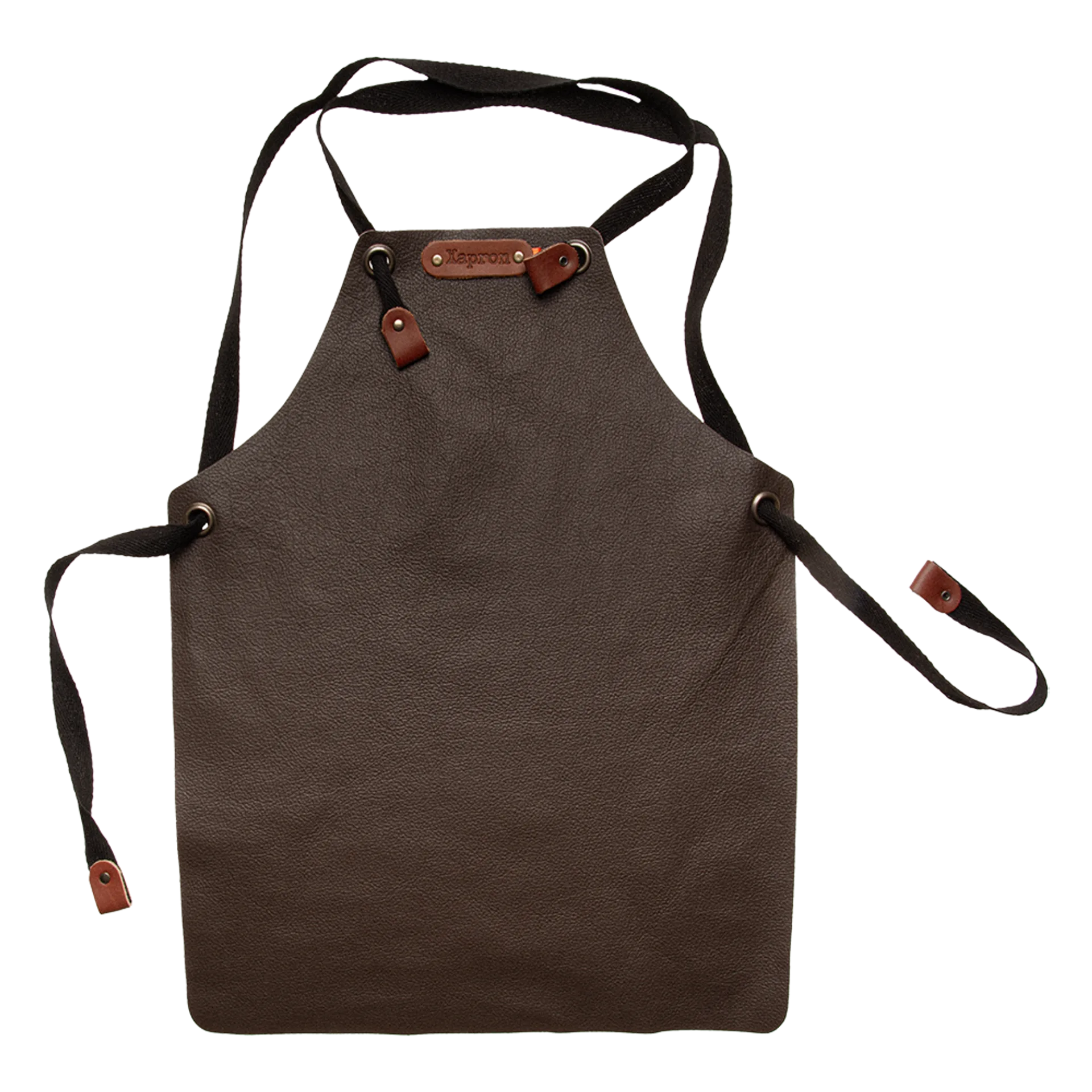 Xapron leren kinderschort met naam