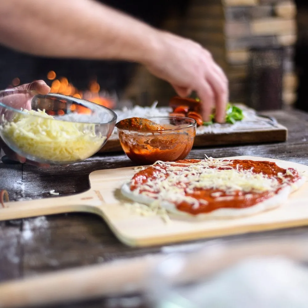 Kamado Joe pizzaschep