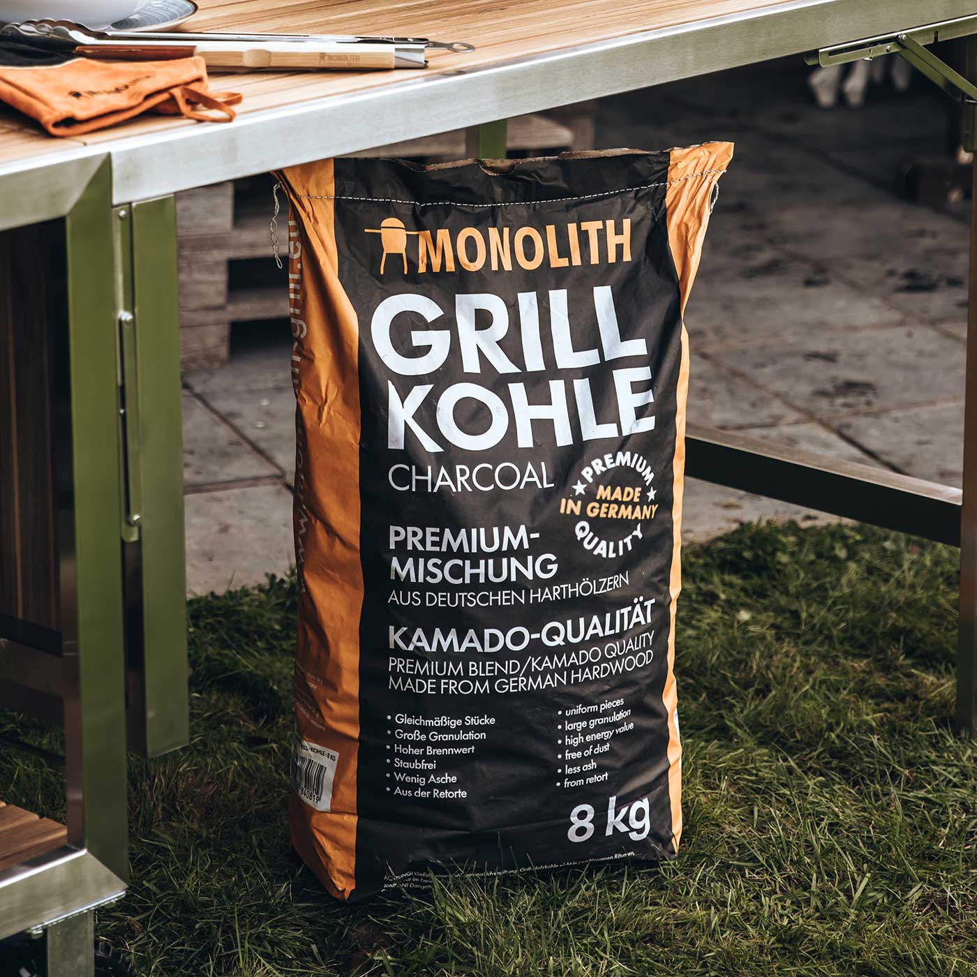 Monolith houtskool 8 kg