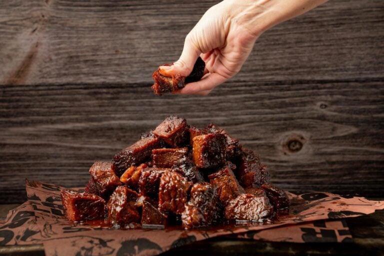 Poor Man’s Burnt Ends van de Traeger