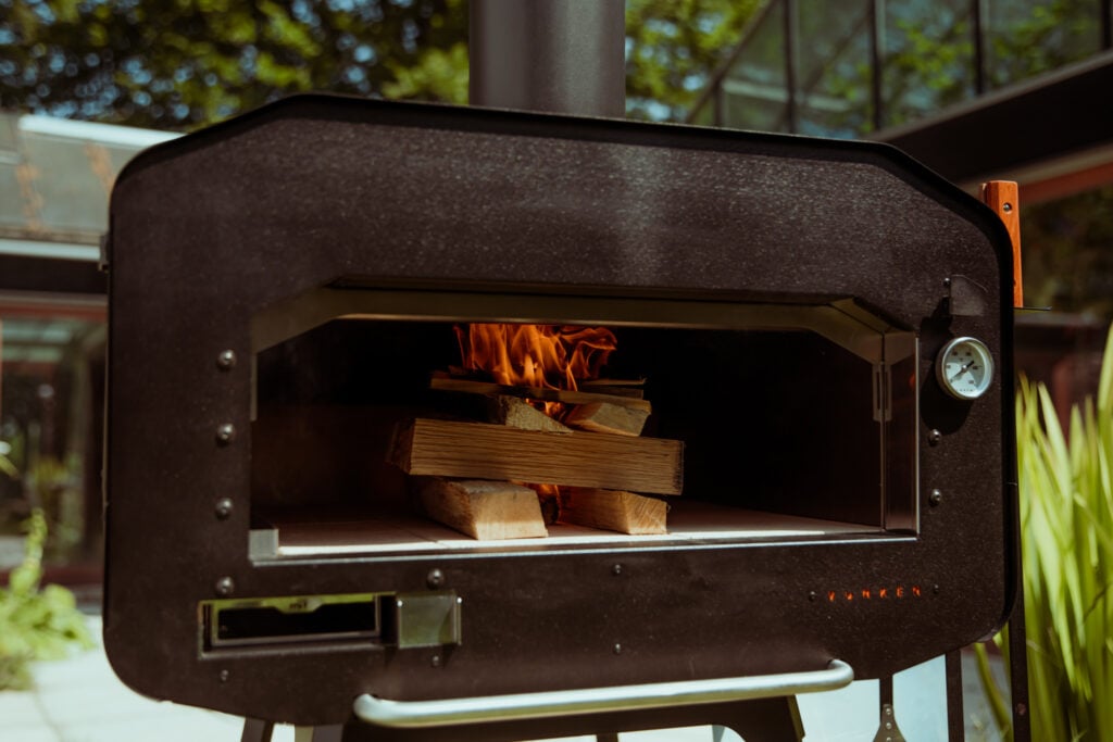 Pizza oven hout