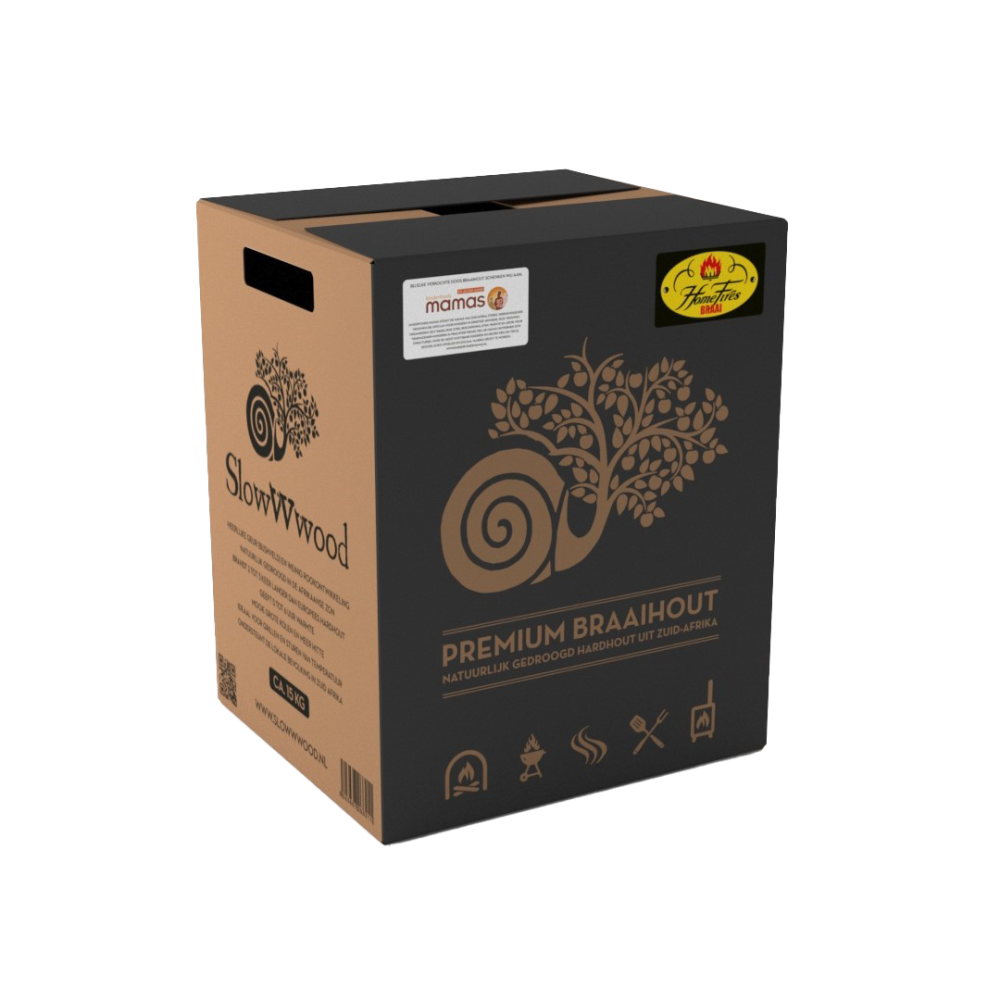 SlowWwood sekelbos hout doos 15 kilo